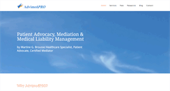 Desktop Screenshot of advimedpro.com